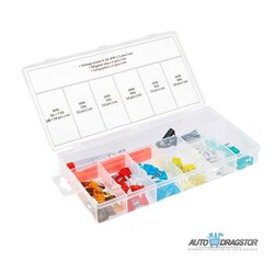 Carmotion set mini osigurača sa testerom napona i alatom za vadjenje osigurača 92KOM Cene