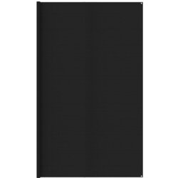 vidaXL Tepih za šator 400 x 400 cm crni HDPE Cijene