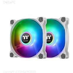 COL CAS Thermaltake Pure Duo 12 ARGB Sync Radiator Fan White Cene