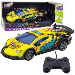 Rc Remote Control Sports Car LED Lights Yellow 1:22 Cene