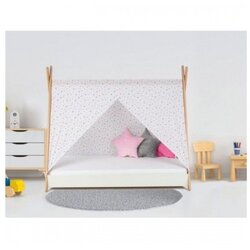 Made in Poland krevet sa nadstrešnicom i dušekom 180x80cm tipi beli Cene