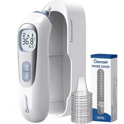Berrcom ušesni termometer s predhodno ogreto sondo in alarmom Cene