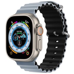 Moye smartwatch ocean strap 44/45/49mm obsidian mist/black ( 055037 ) Cene