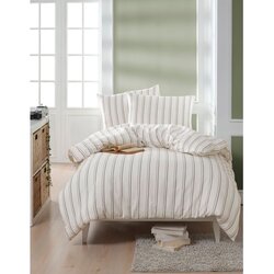 Hamilton Beige Beige Single Quilt Cover Set (DE) Cene