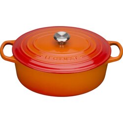 Le Creuset Signature Casserole oval 27 cm volcanic Cene