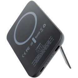 Veger MagOn Kick with wireless charging support MagSafe 15W - 5 000mAh PD 20W black power bank Cene