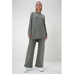 Trend Alacati Stili Ženski komplet bluza i pantalone Alc-X12913, Maslinasti Cene