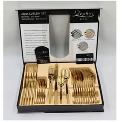 BKI Worldwide Co.Limited DOMINO GOLDEN SOUL 24-piece cutlery set Cene
