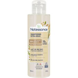 Natessance Izjemno nežen šampon z riževim mlekom - 100 ml Cene