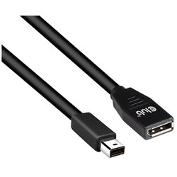 Club3d DisplayPort Priključni kabel [1x Muški konektor Mini DisplayPort - 1x Ženski konektor DisplayPort] 1 m Crna Cene
