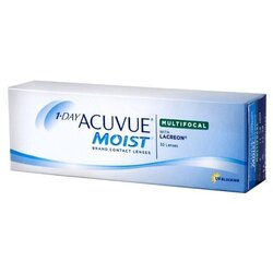 Acuvue Dnevne 1 Day Moist Multifokalne s Lacreonom (30 leč) Cene