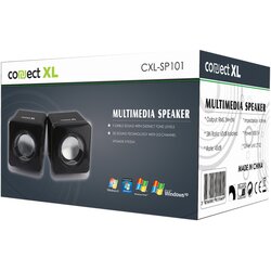 Connect Xl XL Zvučnik, set, 2.0, USB 5V, boja crna - CXL-SP101 Cene