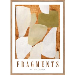 Malerifabrikken Plakat z okvirjem 52x72 cm Fragments – Cene