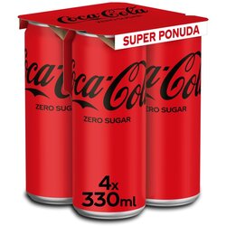 Coca Cola Zero CocaCola lim.multipack zero 4x0.33l Cene