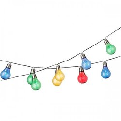 Polimont LED solarne sijalice na kablu/ 10 komada/ razmak izmedju sijalica 50cm/ ukupno 50 LED lampica Cene