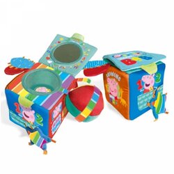 Peppa Pig Peppa Prase plišana aktiviti kocka Cene