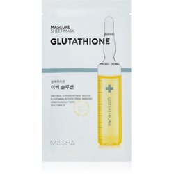 MISSHA Mascure Glutathione revitalizacijska tekstilna maska 28 ml Cene