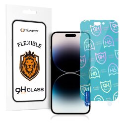 Tel Protect NAJBOLJE FLEKSIBILNO HIBRIDNO KALJENO STAKLO ZA IPHONE 14 PRO MAX Cene