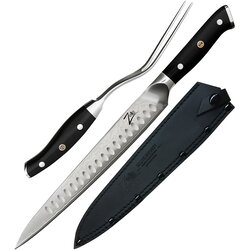 Zelite Infinity by Klarstein Alpha-Royal japanska serija, pribor za jelo od 10 ", damast čelik Cene