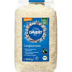 Davert Bio dolgozrnati riž, beli - 500 g Cene
