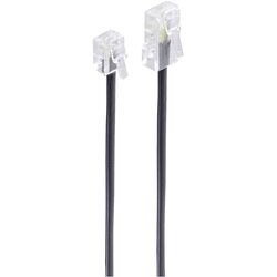 Shiverpeaks basic-s modularni isdn priključni kabel western plug 8/4 do western vtič 6/4\, 15 m isdn priključni kabel [1x RJ11 vtič 6p4c - 1x RJ45 vtič 8p4c] 15 m črna, (20411211) Cene