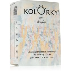 Kolorky Day Brushes jednokratne EKO pelene veličina XL 12-16 Kg 17 kom Cene
