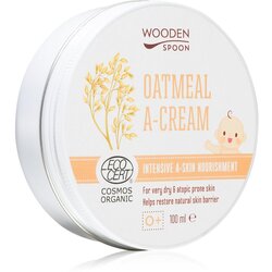 WoodenSpoon Oatmeal A-Cream vlažilna pomirjajoča krema za suho do atopično kožo 100 ml Cene