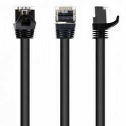 Gembird PP6 0.5M bk mrezni kabl, ftp CAT6 0.5m black Cene