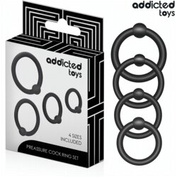 Addicted Toys Cock Komplet Erekcijskih ObroČkov Addicted Toys Iii Cene