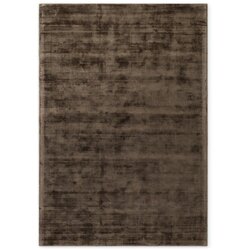 Vikosa Rjava ročno tkana viskozna preproga 120x180 cm Noemi – Cene