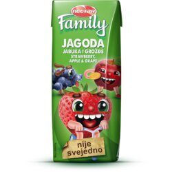 Nectar voćni sok family jagoda 200ml Cene