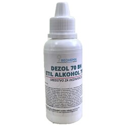 Beohemik dezol 70 bh etil alkohol 70%, 100 ml Cene