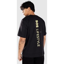 SOS Semeru T-shirt blue graphite Cene