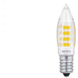 ORO LED sijalka E14 3W 300lm 360° mini svečka nevtralno bela 4000K steklena Cene