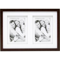 DEKNUDT S65KQ2 2x13x18 Wood Gallery brown Passepartout Cene