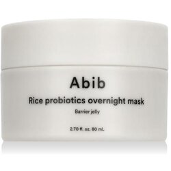 Abib Rice Probiotics Overnight Mask Barrier Jelly nočna vlažilna maska 80 ml unisex Cene