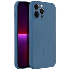Silicone Mag Cover compatible with MagSafe maska za IPHONE 13 PRO MAX blue Cene