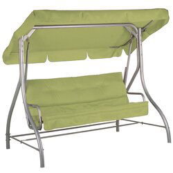 SUNFUN vrtna ljuljačka hollywood (d x š x v: 120 x 194 x 167 cm, svijetlozelene boje) Cijene