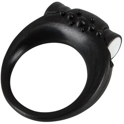 Sweet Smile Vibrating Cock Ring 584878 Black Cene