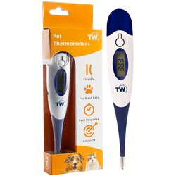 THERMOMETER WORLD digitalni veterinarski termometer za hišne živali z upogljivo sondo odprta embalaža Cene