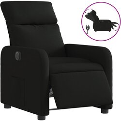 Maison Chic Električni naslanjač - Relax naslanjač črno blago, (22061727) Cene