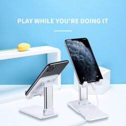  Stoni držač za telefon i tablet beli Cene