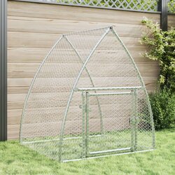 vidaXL Kavez za zečeve srebrni 100 x 105 x 120 cm od pocinčanog čelika Cijene