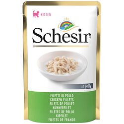 Schesir Jelly vrećice 6 x 85 g - Kitten pileći file Cene
