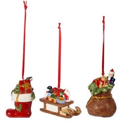 Dekoracija ZA BOR 6CM SET 3/1 6685 NOSTALGIC ORNAMENTS Cene