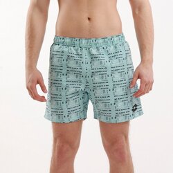 Lotto Muški kupaći Logo beach short, Tirkizni Cene