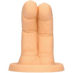 S-Line dvo-prstni dildo (naravna barva) Cene