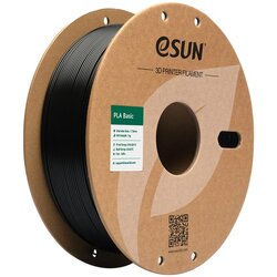 eSUN PLA Basic CRNA (Black) 1kg 1.75mm PaperRoll (PLA-BASIC175B1P1) Cene