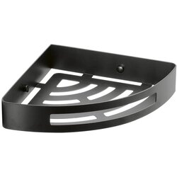 Gedy Uglova polica za tuš SMART 21x4,5 cm mat crna Cene