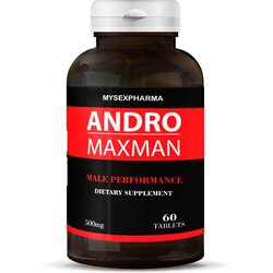 Mysexpharma KAPSULE ZA POVEČANJE PENISA Andro Maxman (60/1) - za večji penis Cene
